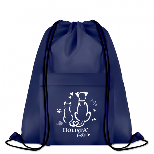 Plecak niebieski emblemat