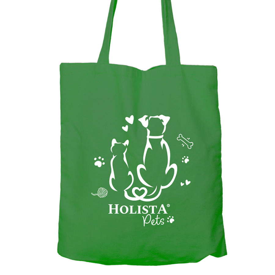 Torba bawełniana zielona emblemat