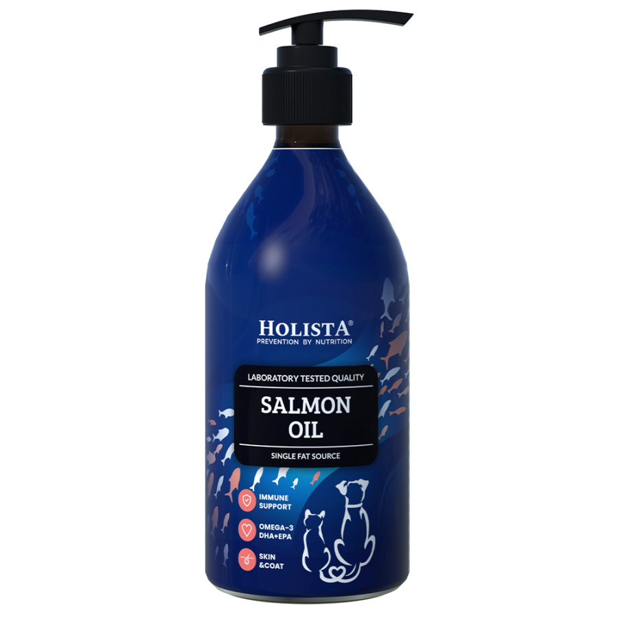 Holista Olej z Łososia 500ml + Witamina E 200g
