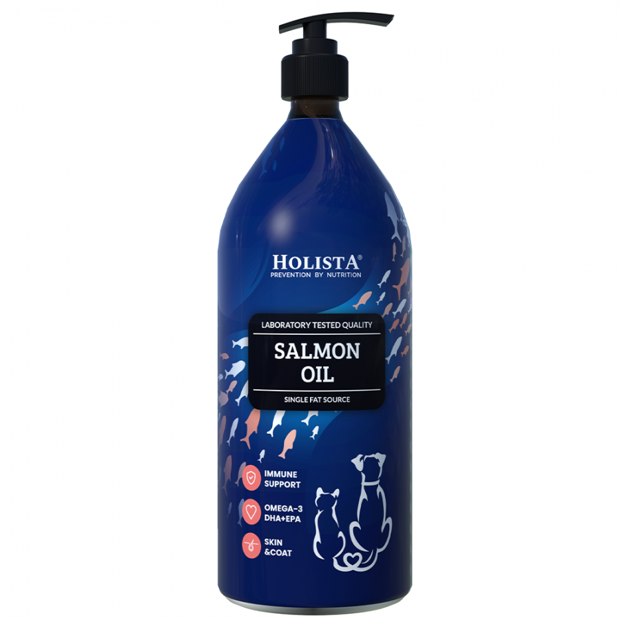 Holista Olej z Łososia 1000ml + Kolagen typu II 200g