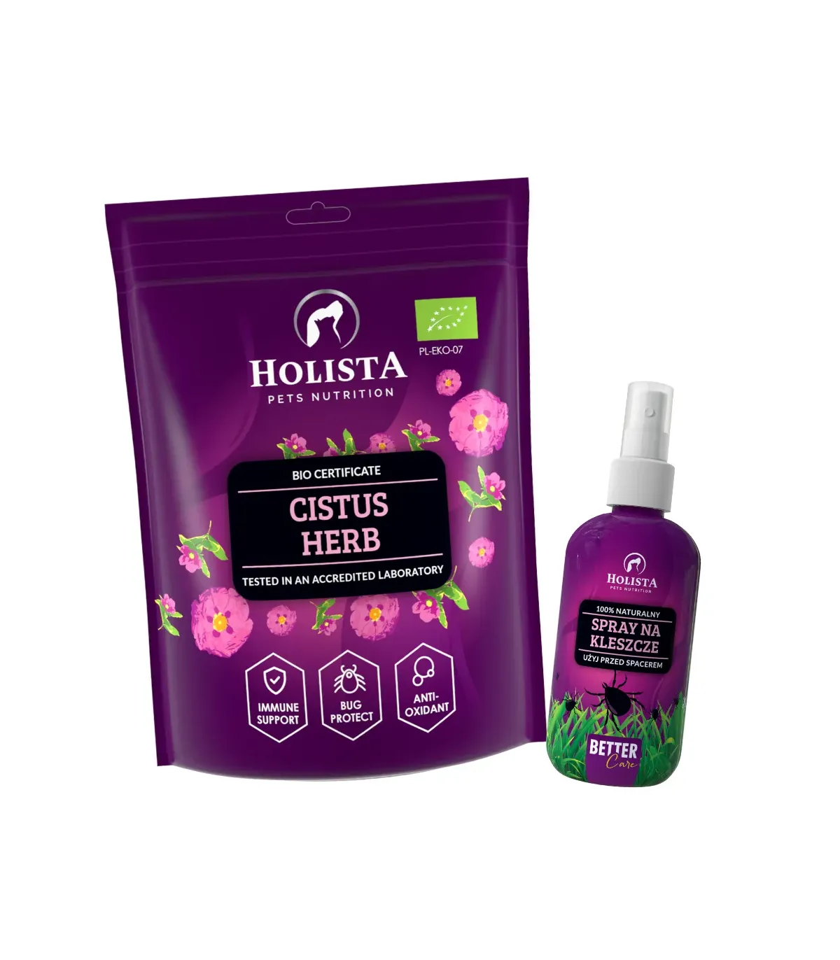 Holista Spray spacerowy 100ml + Cistus 500g