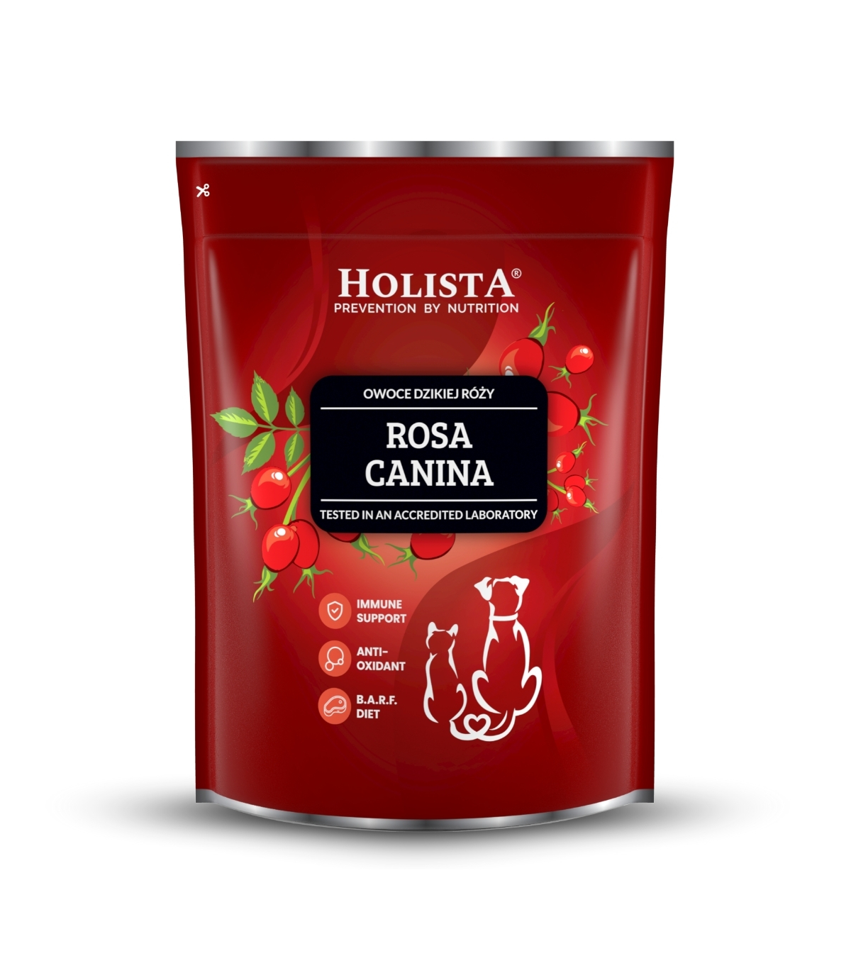 Róża dla psa i kota 800g Owoc dzikiej róży