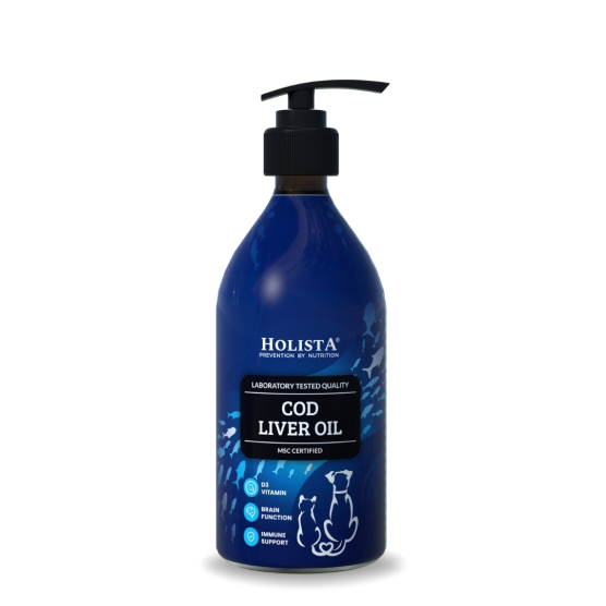 HolistaPets Cod Liver Oil 500ml