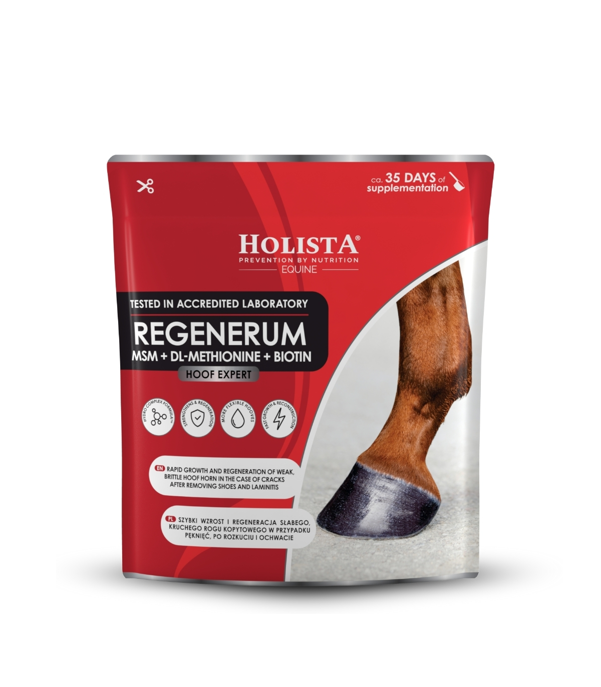Hoof Expert Regenerum 1000g szybki wzrost i regeneracja kopyt