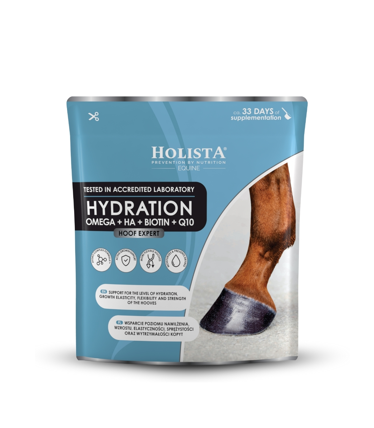 Hoof Expert Hydration 800g nawilża i uelastycznia kopyta