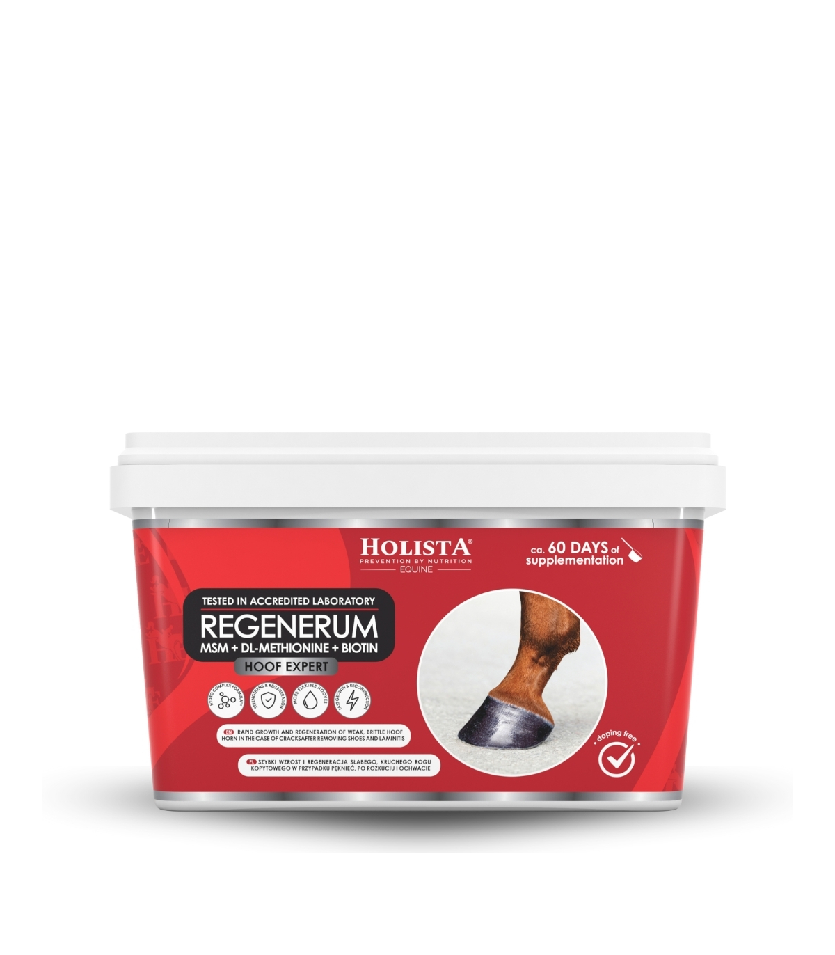 Hoof Expert Regenerum 1700g szybki wzrost i regeneracja kopyt