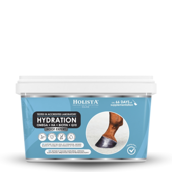 Hoof Expert Hydration 1600g nawilża i uelastycznia kopyta