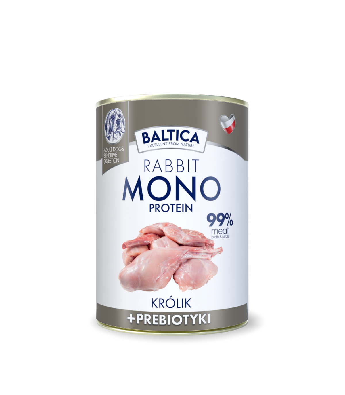 Karma mokra dla psa Królik Monoproteina 400g