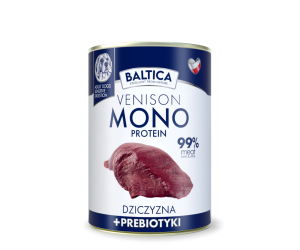 Karma mokra dla psa Dziczyzna Monoproteina 400g