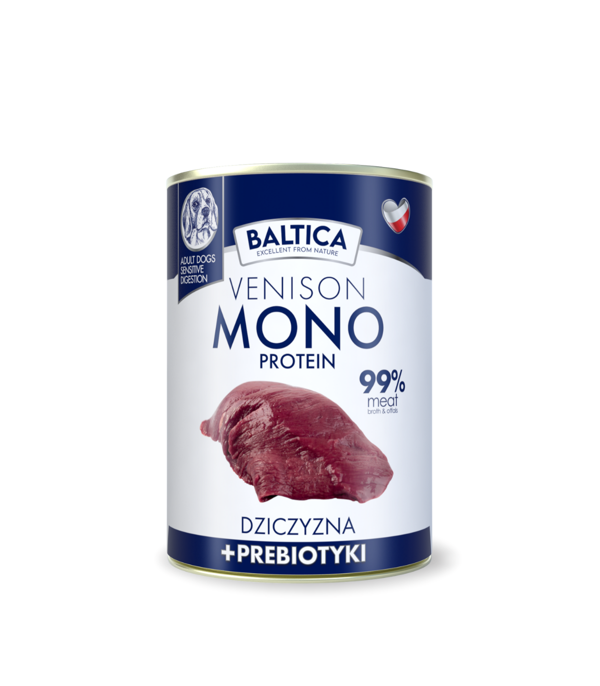 Karma mokra dla psa Dziczyzna Monoproteina 400g