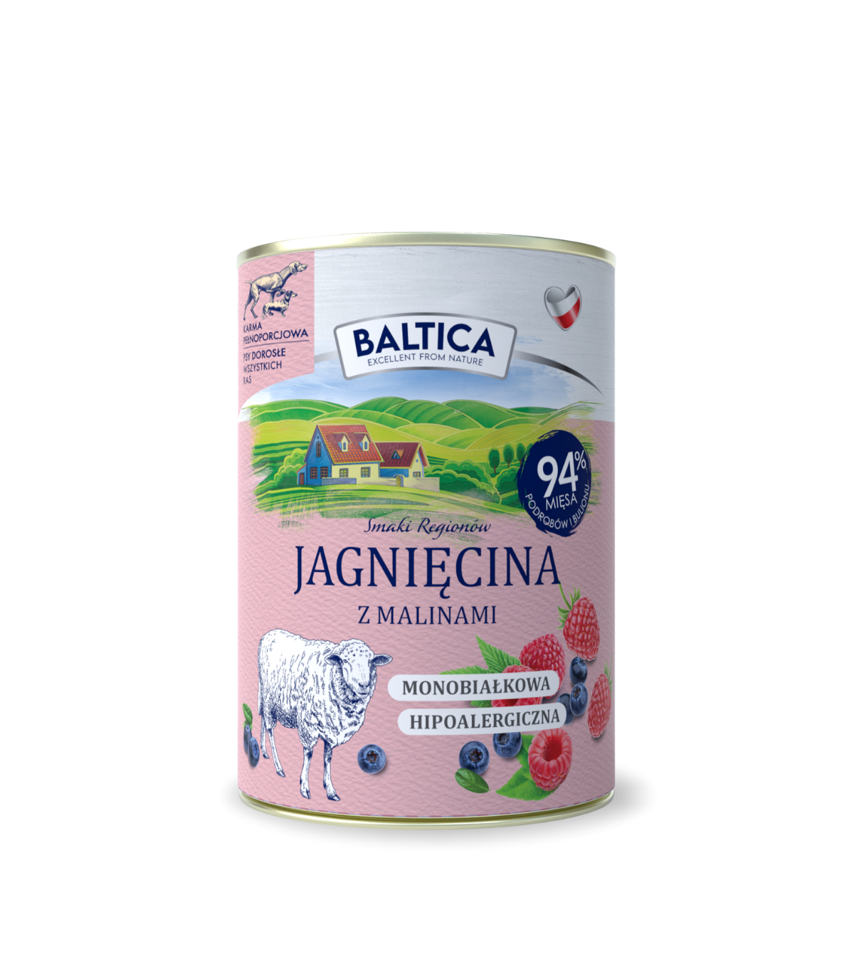 Karma mokra dla psa Jagnięcina Monoproteina 400g