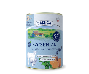 Karma mokra dla szczeniaka Jagnięcina z cielęciną Duoproteina 400g
