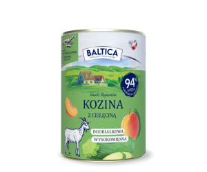 Karma mokra dla psa Kozina z cielęciną Duoproteina 400g