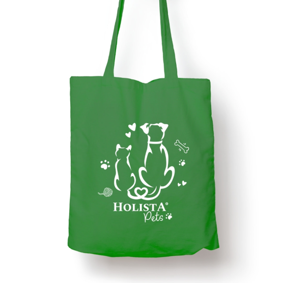 Torba bawełniana zielona emblemat