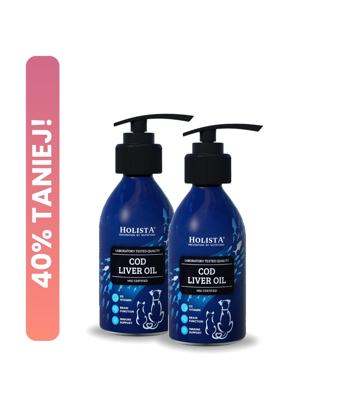 2x Tran z dorsza 100ml DRUGA SZTUKA -50%