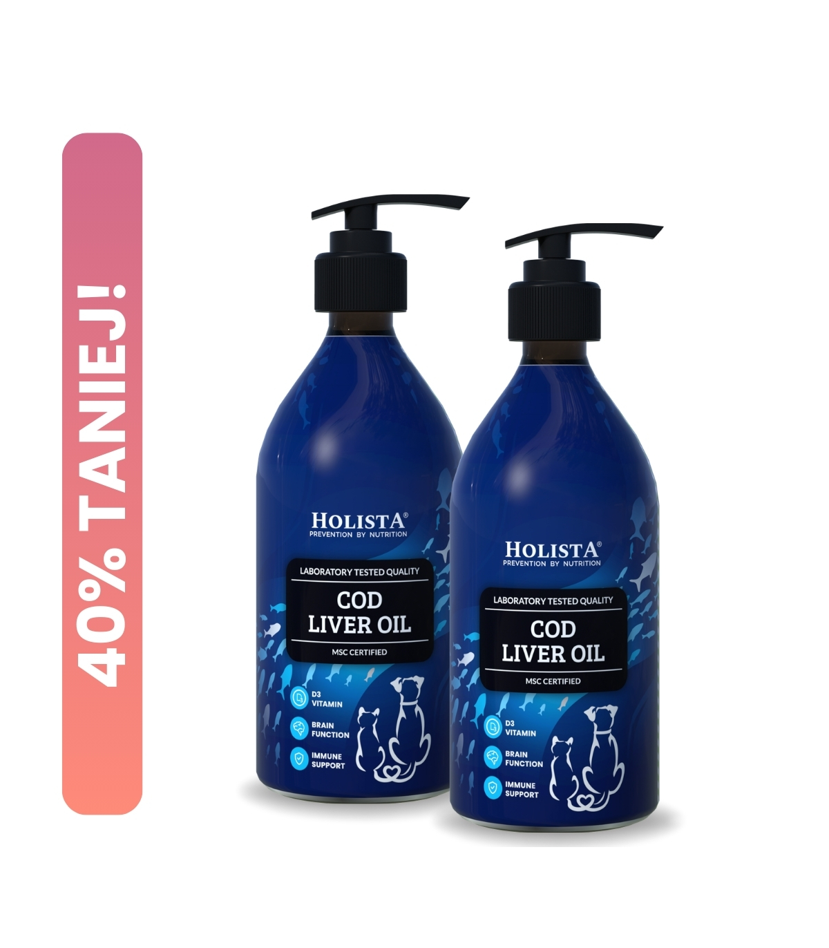 2x Tran z dorsza 500ml DRUGA SZTUKA -50%