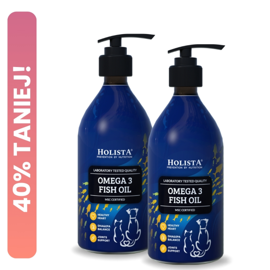 2x Olej Omega-3 500ml DRUGA SZTUKA -40%