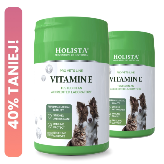 2x Witamina E dla psa i kota 200g DRUGA SZTUKA -50%