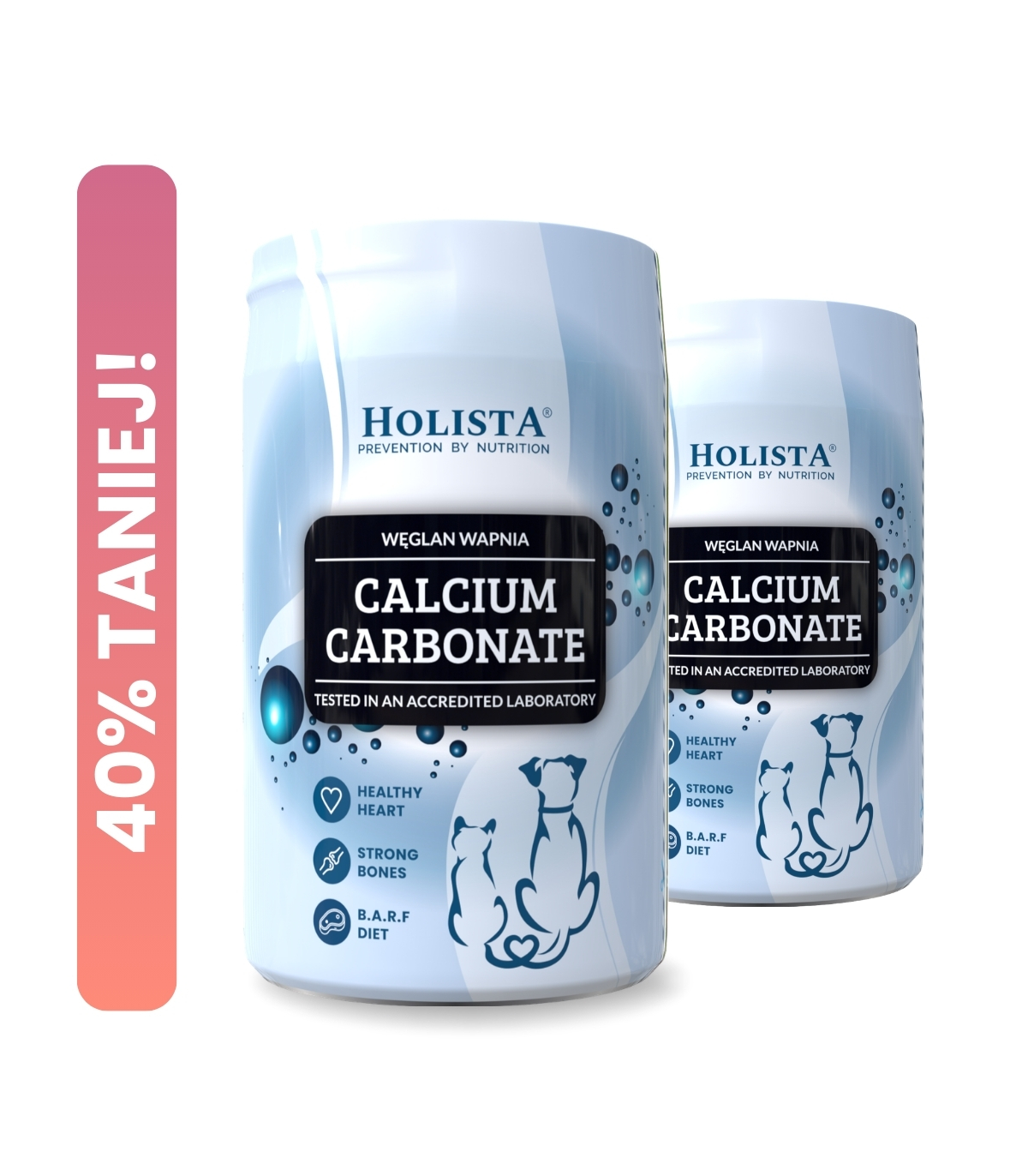 2x Węglan wapnia 250g DRUGA SZTUKA -40%