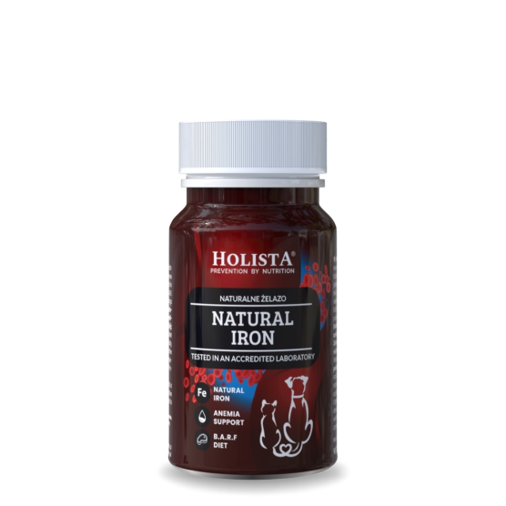 Naturalne żelazo dla psa i kota 90 tabletek