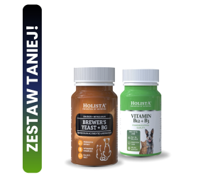 Drożdże browarnicze dla psa i kota + Witamina B12 + B3 90 tabletek 20% TANIEJ!