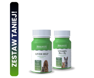 Tabletki na wątrobę dla psa i kota + Witamina B12 + B3 90 tabletek 20% TANIEJ!