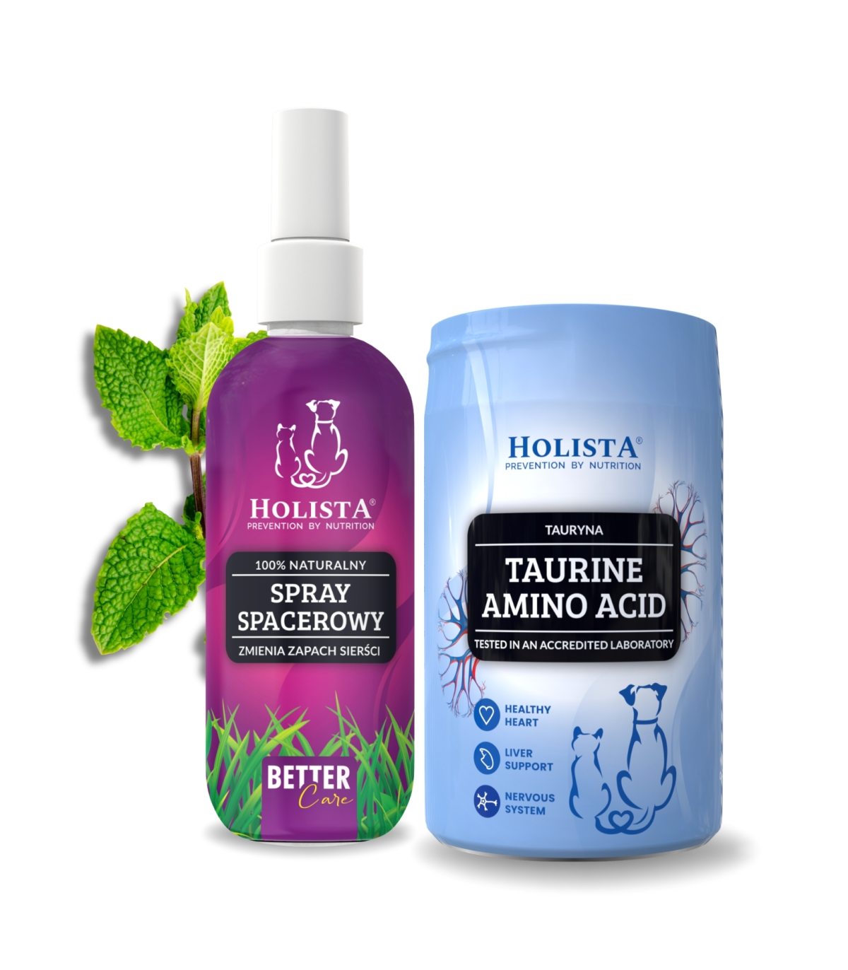 Naturalny spray na kleszcze 100ml + Tauryna w proszku 250g