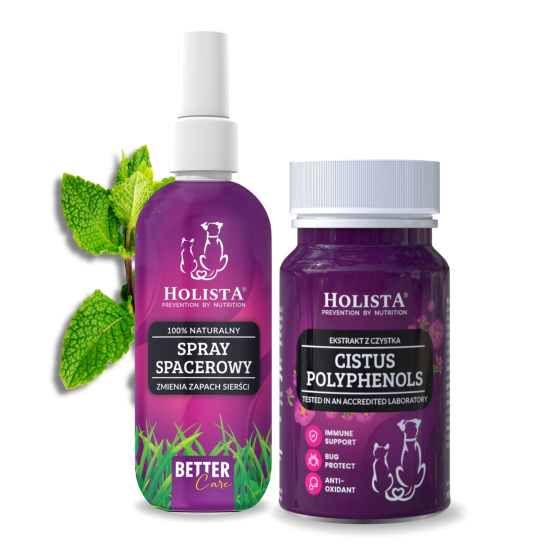 Holista Spray spacerowy 100ml + Cistus 90 tab.