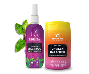 Naturalny spray na kleszcze 100ml + Vitamin Balancer multiwitamina 200g