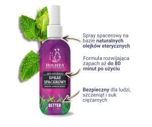 Naturalny spray na kleszcze 100ml + Tauryna w proszku 250g