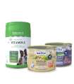 Karma mokra dla kota Królik Monobiałkowa 185g + Bażant Monoproteina 185g + Witamina E 200g