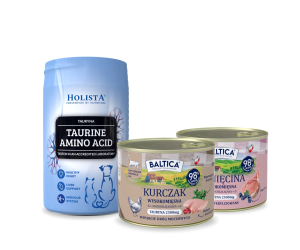 Karma mokra dla kota Kurczak Monoproteina 185g + Jagnięcina Monobiałkowa 185g