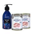 Karma mokra dla psa Królik Monoproteina 400g + Królik Light o obniżonej zawartości tłuszczu 400g