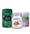 Karma mokra dla psa Jagnięcina Monoproteina 400g + Jagnięcina z malinami 400g