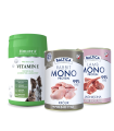 Karma mokra dla psa Królik Monoproteina 400g + Jagnięcina Monoproteina 400g + Witamina E 200g