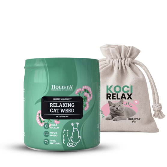 Relaxing Cat Weed Waleriana dla kotów 50g