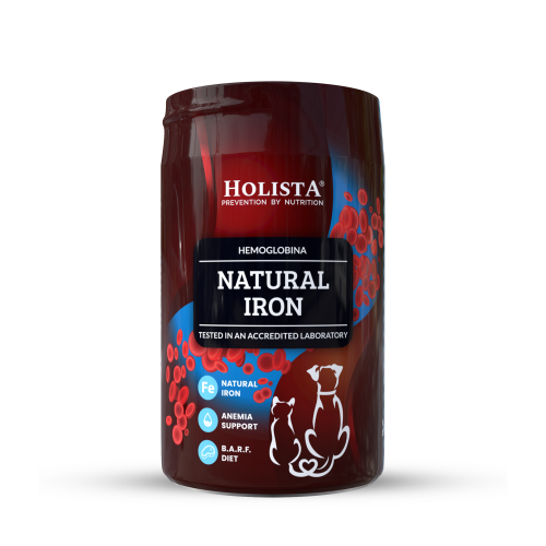 Sól do diety BARF 400g + Naturalne żelazo dla psa i kota 180g 40% TANIEJ