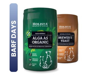 Drożdże browarnicze 200g 30% TANIEJ + Alga dla psa i kota 250g