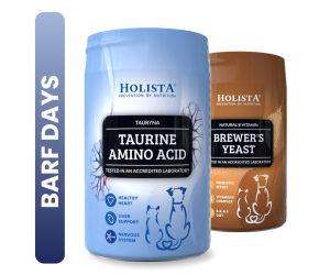 Drożdże browarnicze 200g 30% TANIEJ + Tauryna dla psa i kota 250g