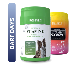Vitamin Balancer 200g + Witamina E dla psa i kota 200g 40% TANIEJ
