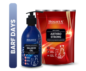 Arthro Strong 600g + Olej z łososia dla psa i kota 250ml 35% TANIEJ