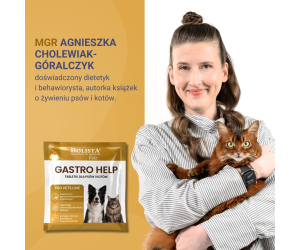 Gastro Help 1 tabletka - łagodzi dyskomfort trawienny psów i kotów