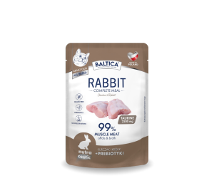 Karma mokra kurczak z królikiem dla kota 100g - Baltica Nutraceutic