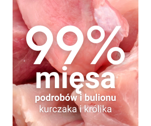 Karma mokra kurczak z królikiem dla kota 100g - Baltica Nutraceutic