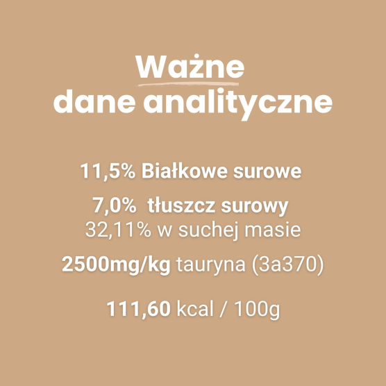 Karma mokra monoproteinowa 100% kurczak dla kota 100g - Baltica Nutraceutic
