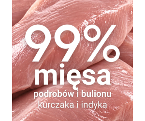Karma mokra kurczak z indykiem dla kota 100g - Baltica Nutraceutic