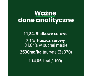 Karma mokra kurczak z kaczką dla kota 100g - Baltica Nutraceutic