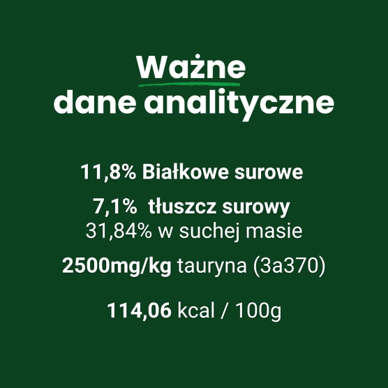 Karma mokra kurczak z kaczką dla kota 100g - Baltica Nutraceutic