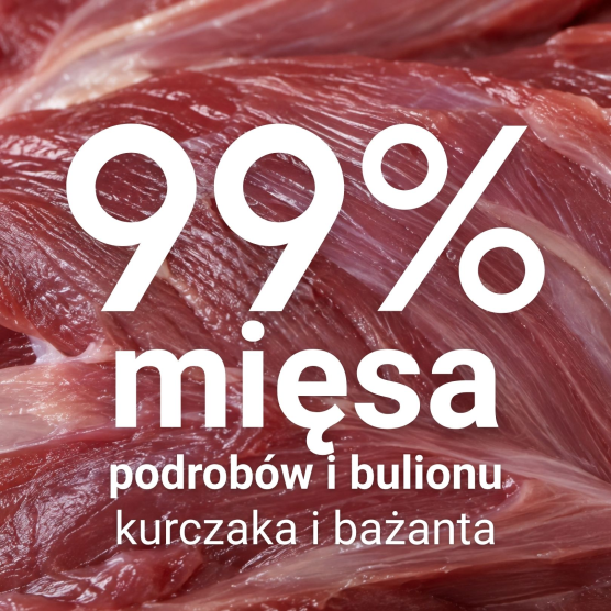 Karma mokra kurczak z bażantem dla kota 100g - Baltica Nutraceutic