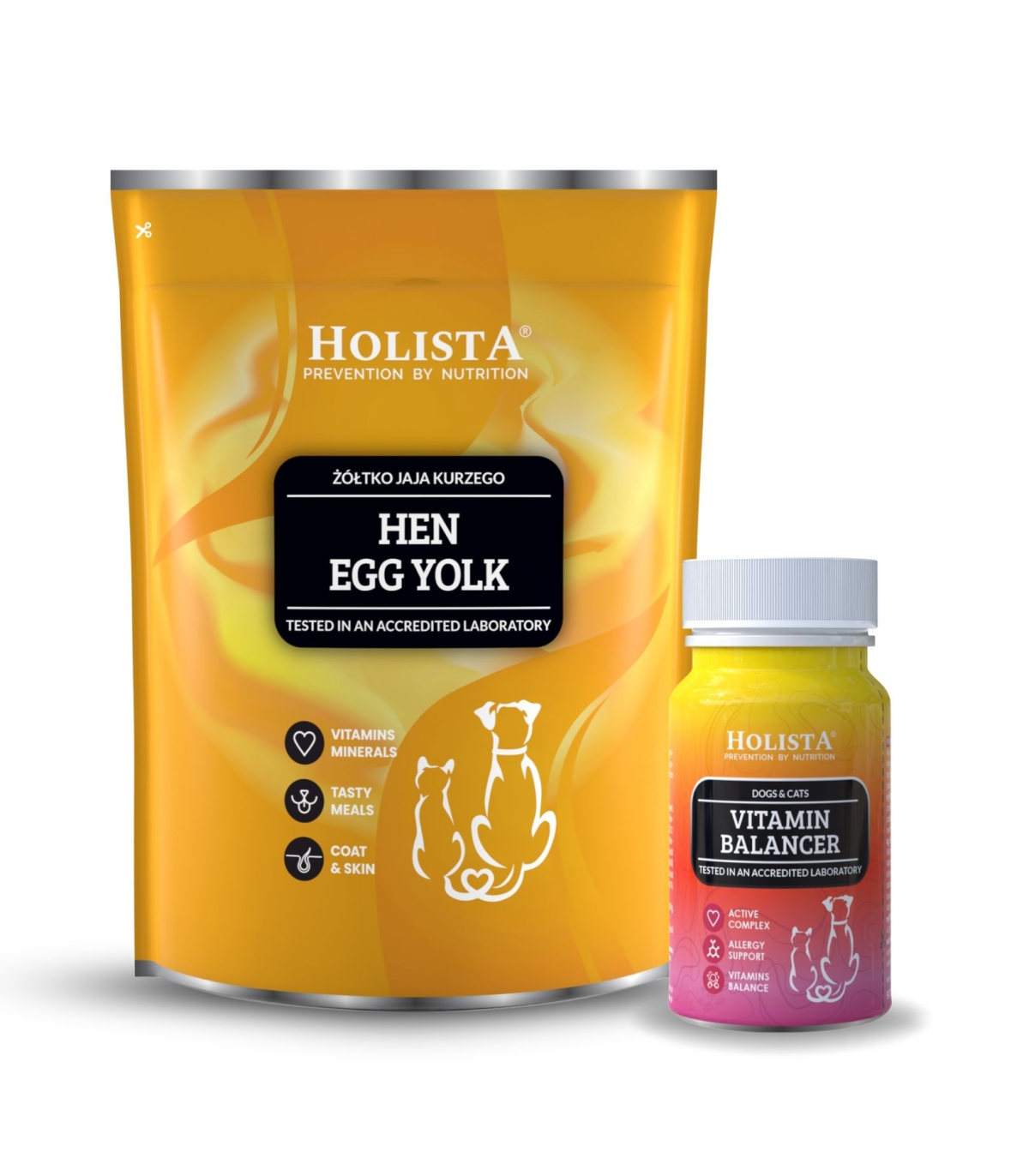 Żółtko jaja kurzego dla psa i kota w proszku 500g | Odżywianie i dosmaczanie